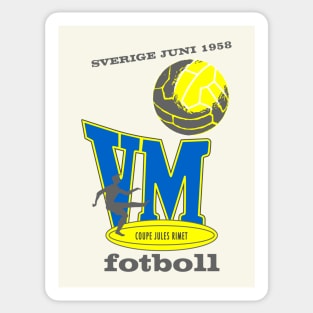 Sweden 1958 Sticker